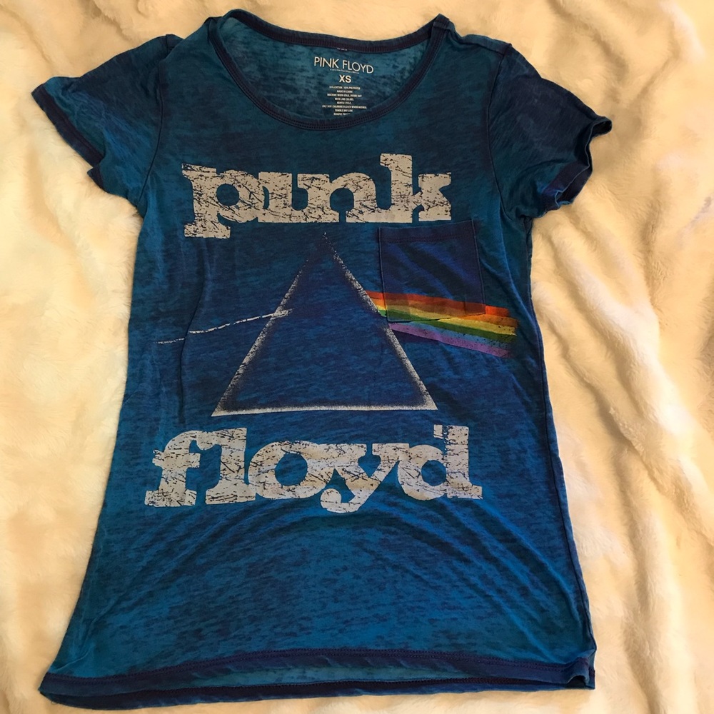 Super Comfy Pink Floyd Burnout Tee